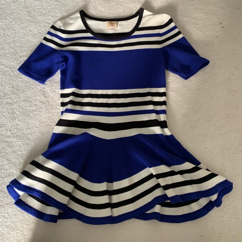 Torn by Ronny Kobo stripes top M